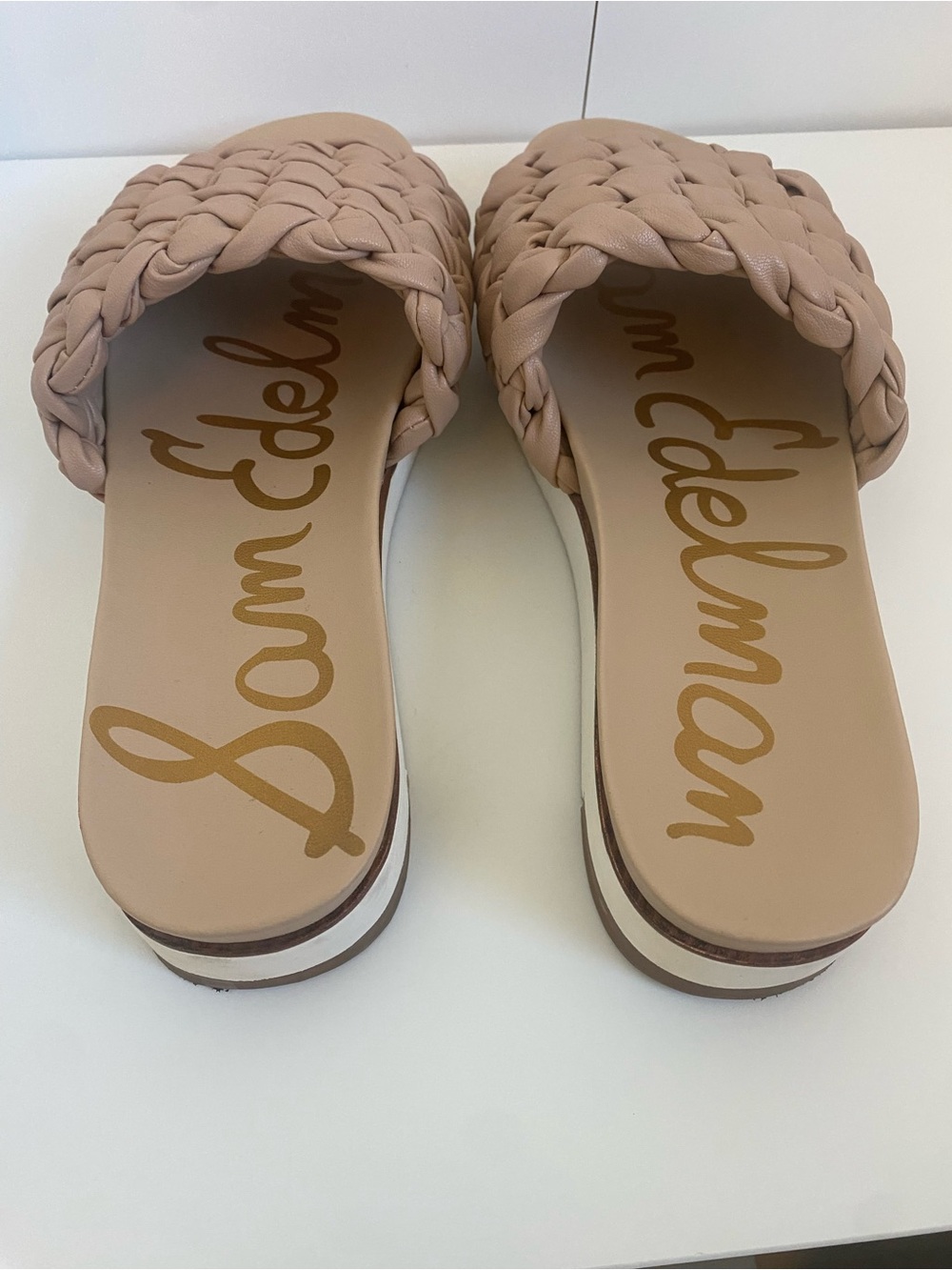 Sam Edelman Ainslie Braided Slide Sandals - Picture 3 of 8